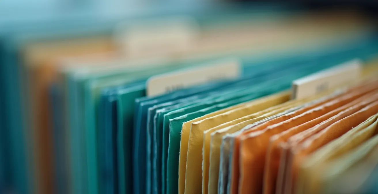 Sistema organizzato di archiviazione documenti per rendicontazione progetto