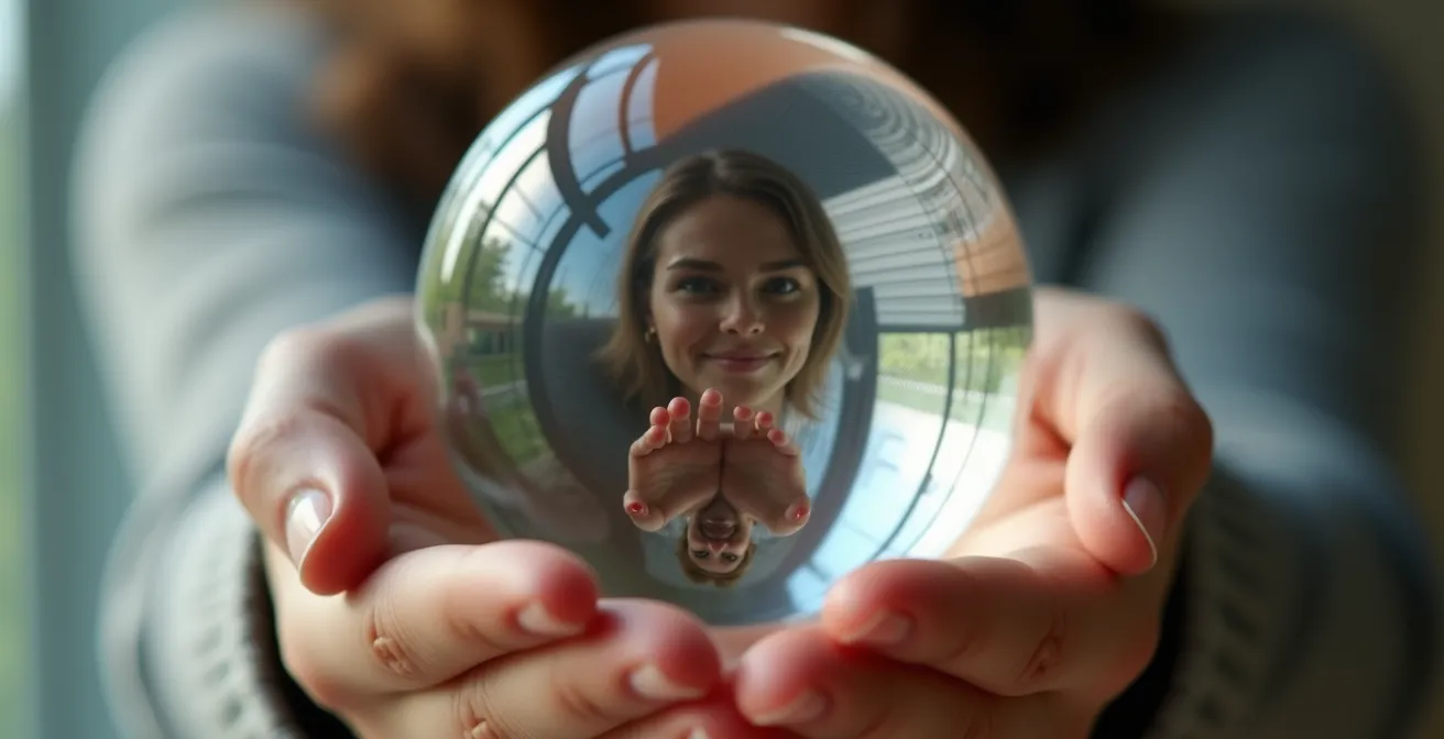 Rappresentazione visiva della trasparenza e credibilità nel reporting sociale